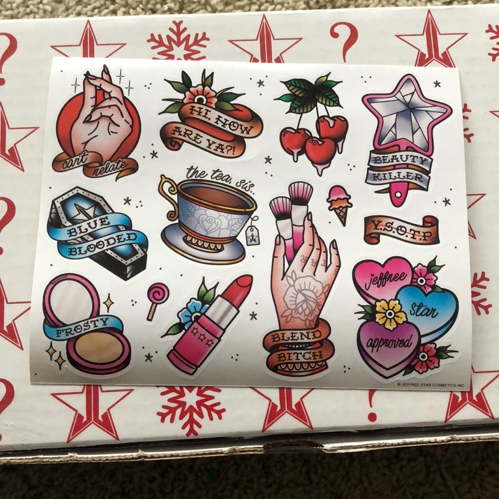 Jeffree Star stickers